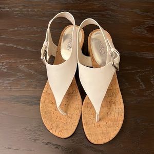 Michael Kors 10M black,white,gray, brown. Sandals 11M white, black.